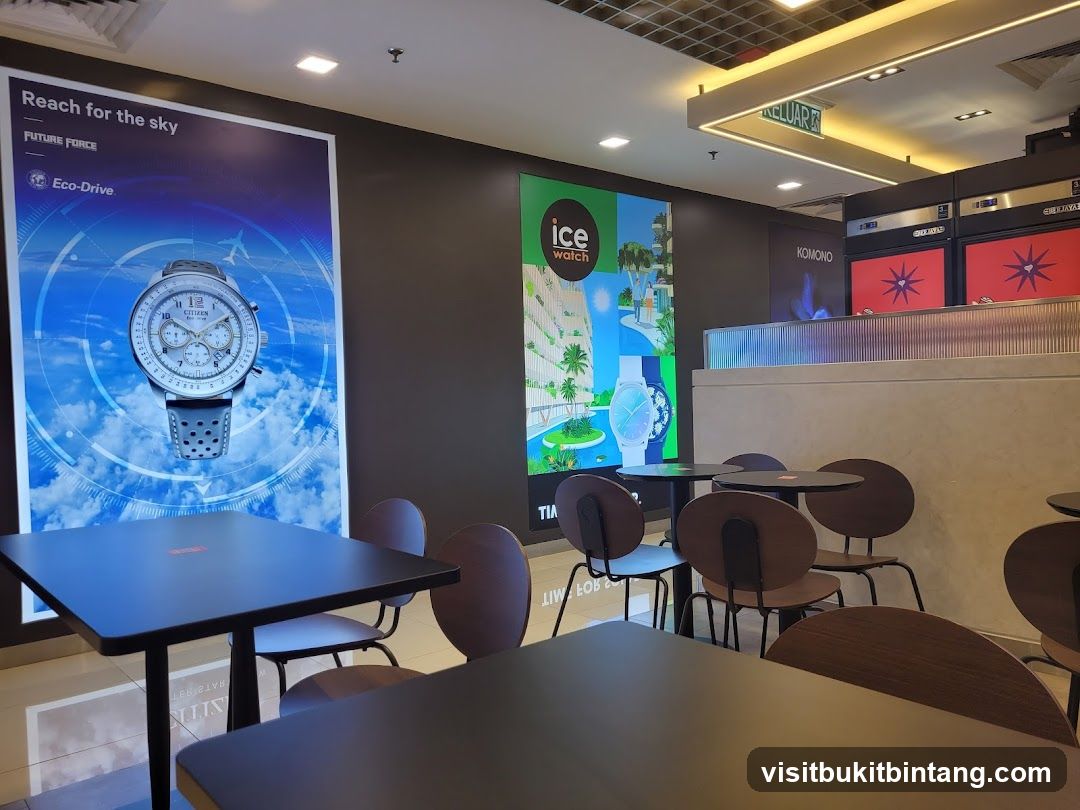 Watch Store Interior
