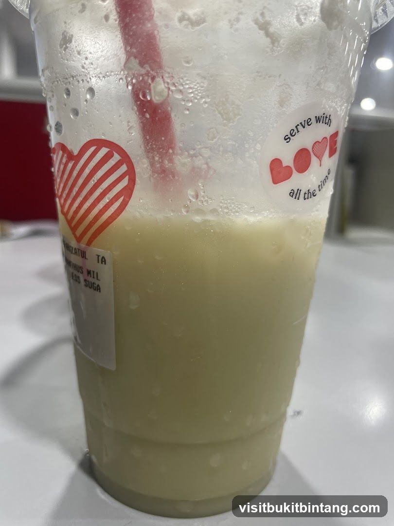 Beverage in a Plastic Cup