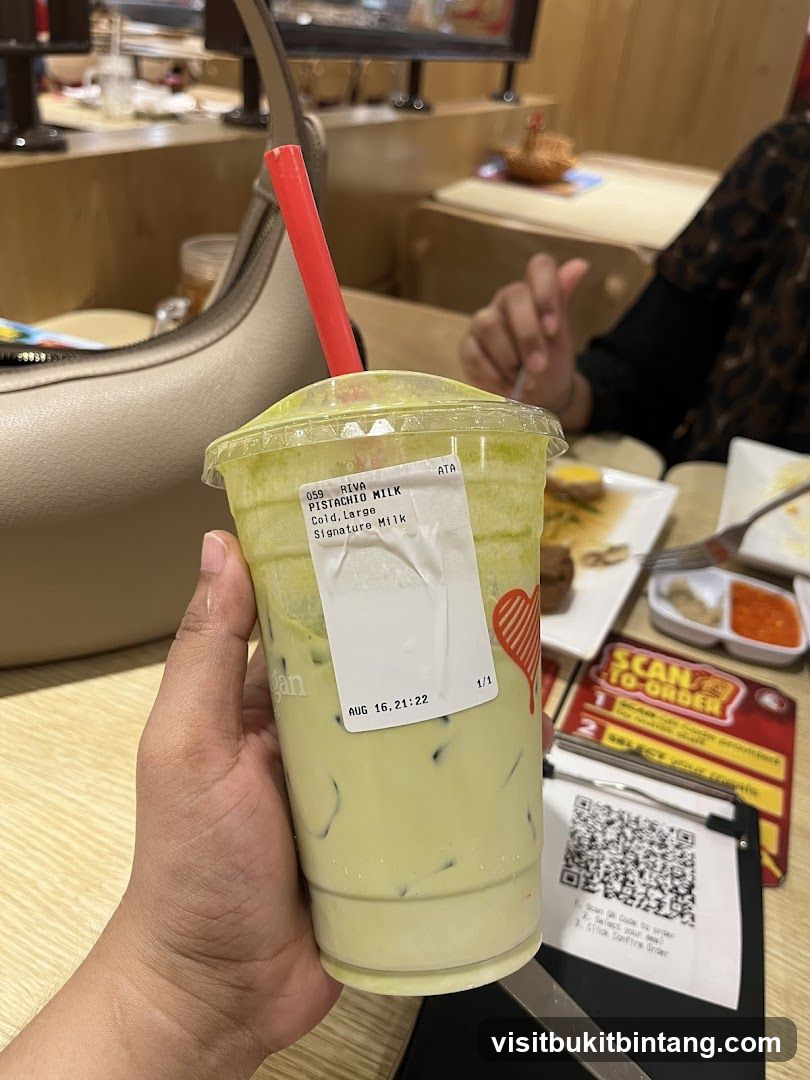 Pistachio Milk Drink