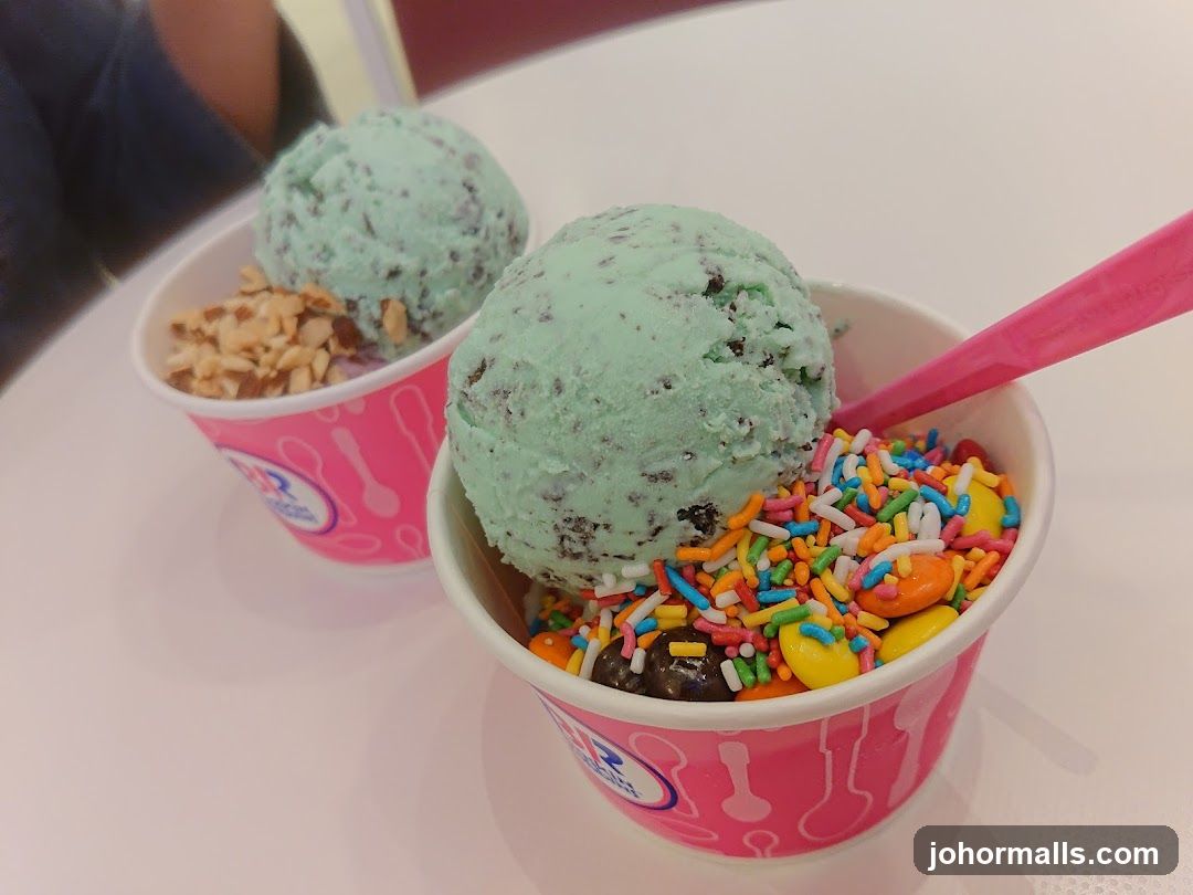 Mint Chocolate Chip Ice Cream Cups