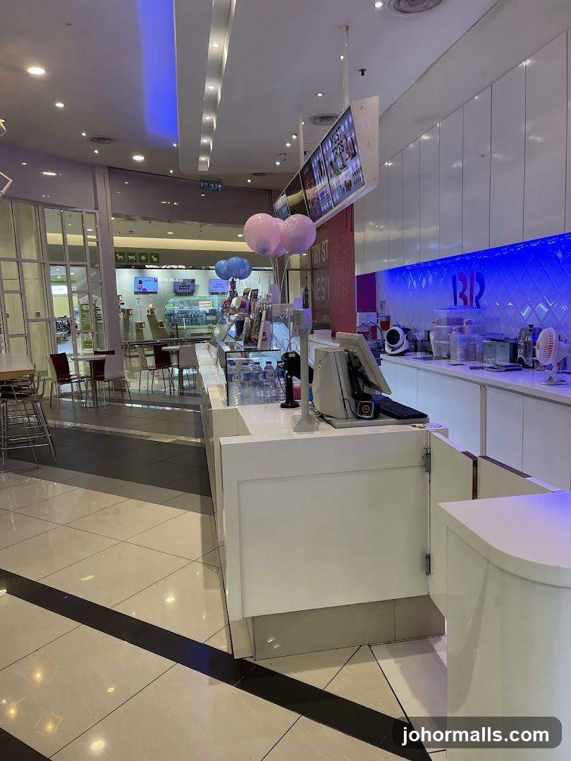 Ice Cream Shop Counter