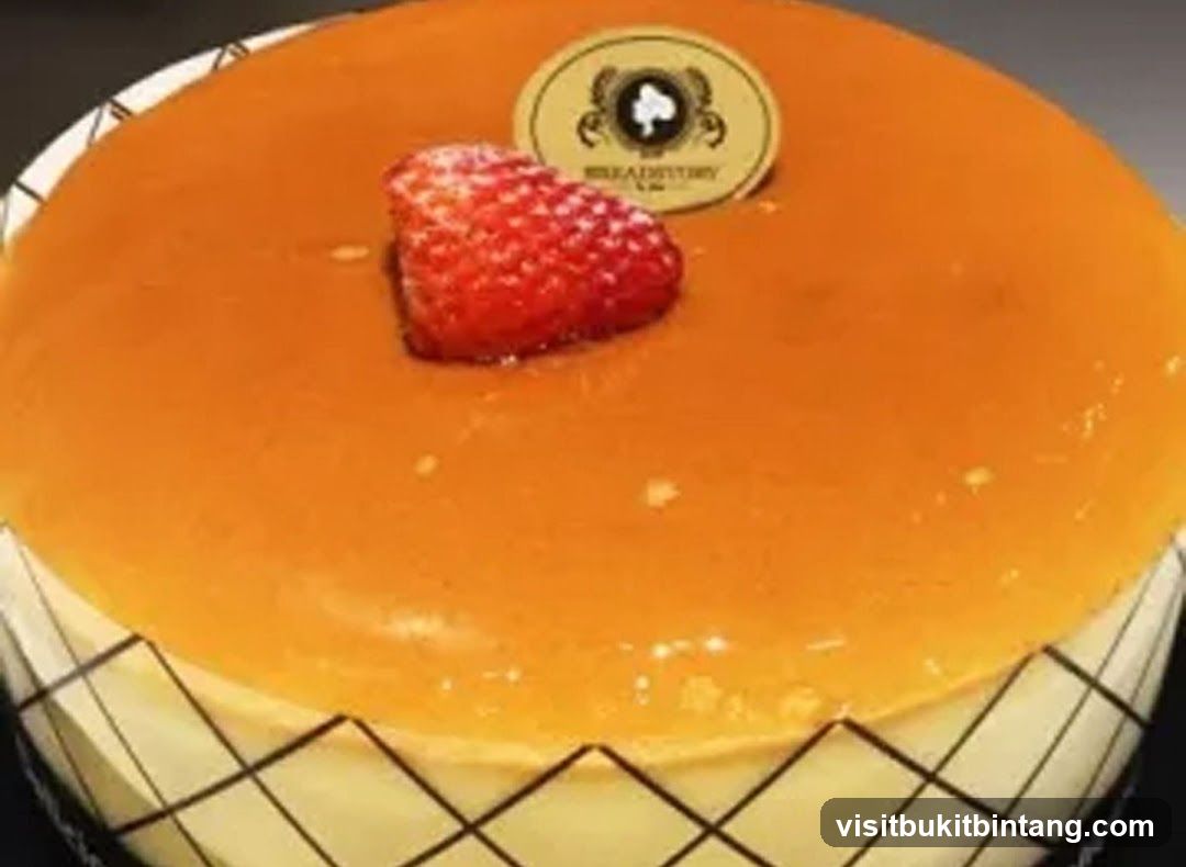 Caramel Cake with Strawberry