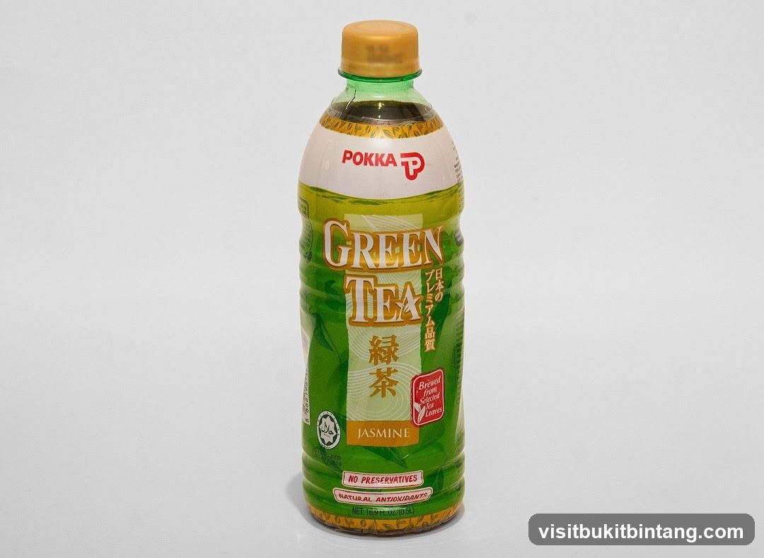 Pokka Green Tea Bottle