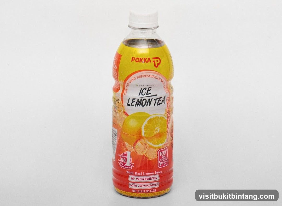 Pokka Ice Lemon Tea Bottle