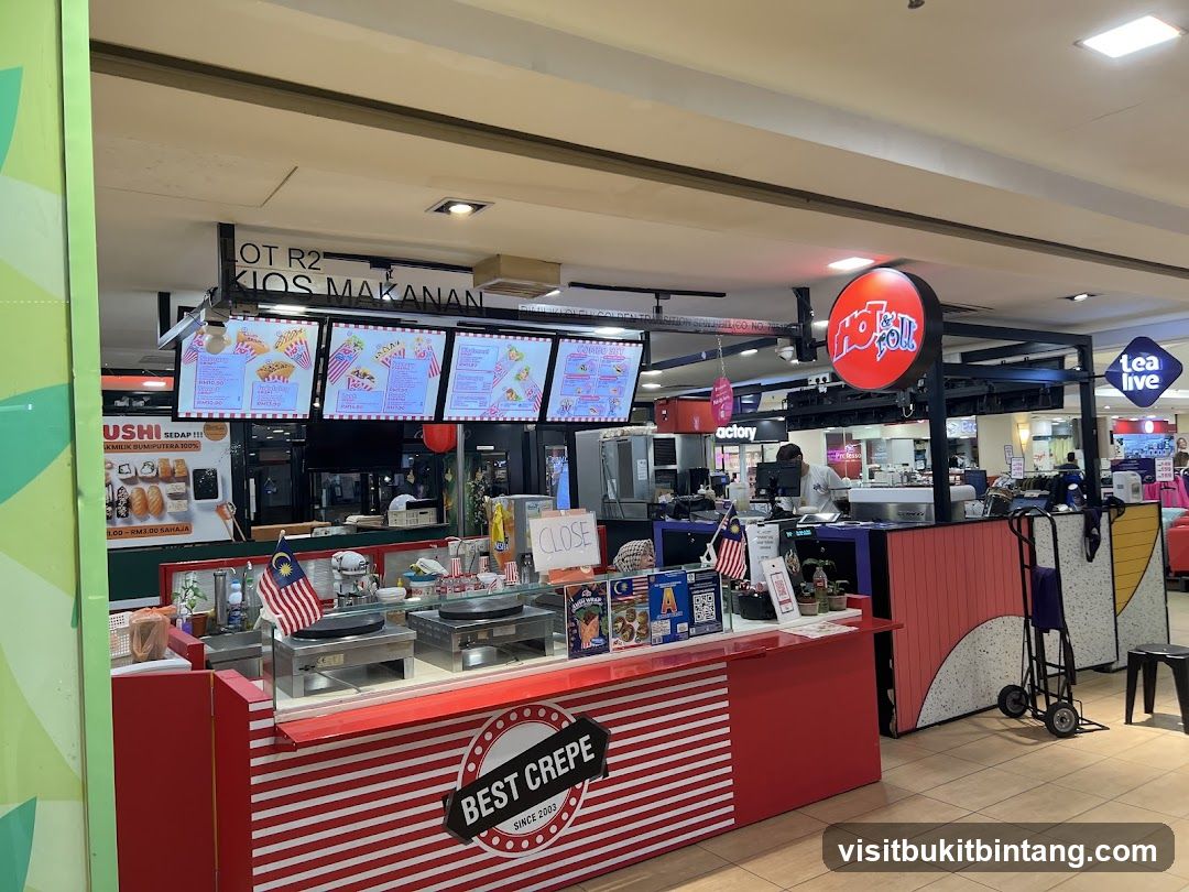 Crepe and Food Kiosk