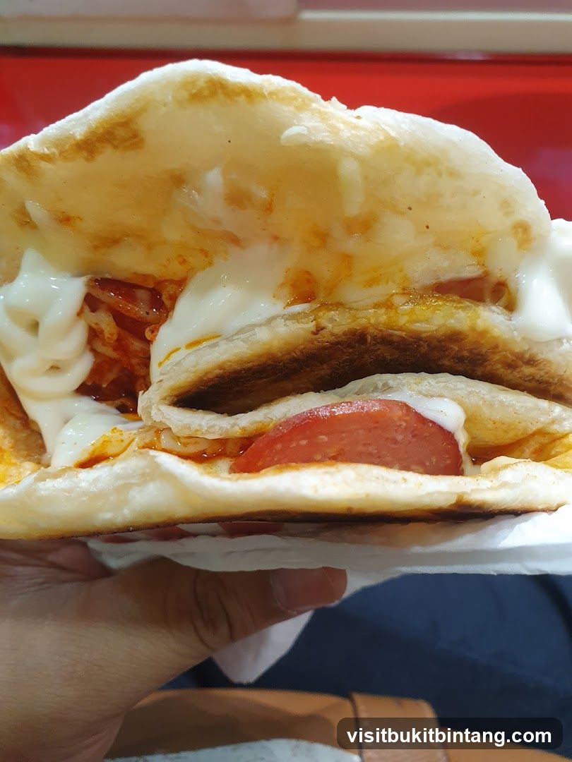 Savory Flatbread with Sausage and Cheese