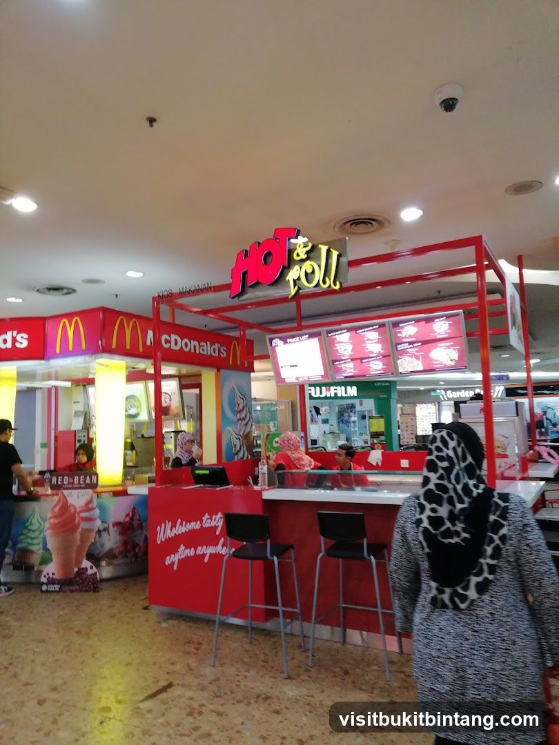 Food Kiosk in Mall