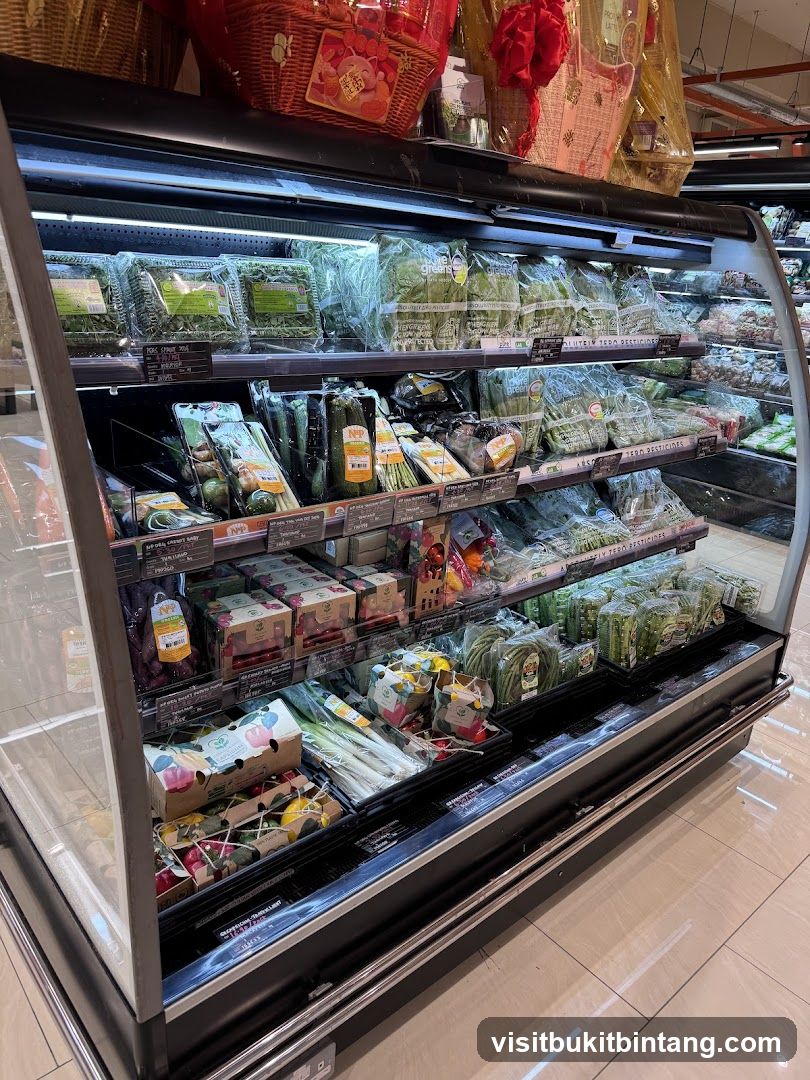 Refrigerated Produce Display