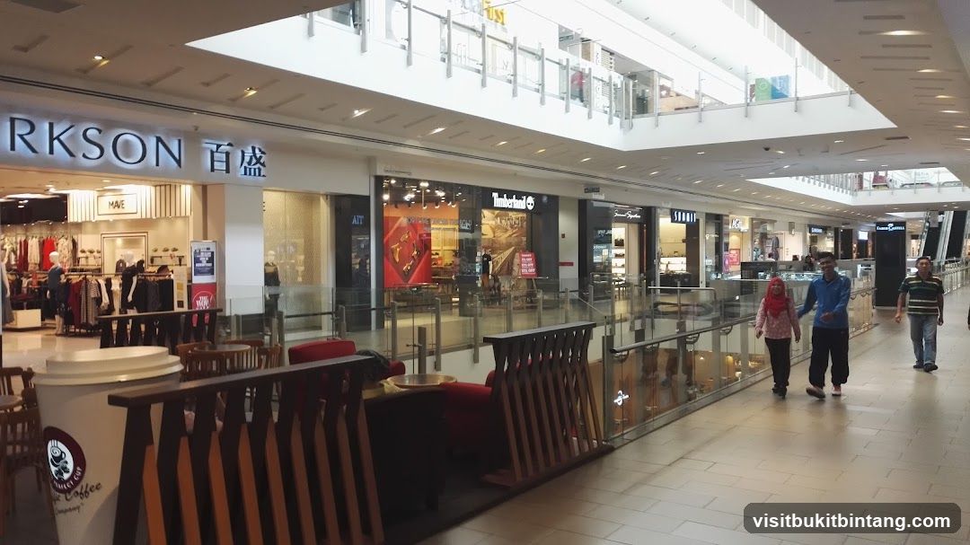 Mall Interior with Shops