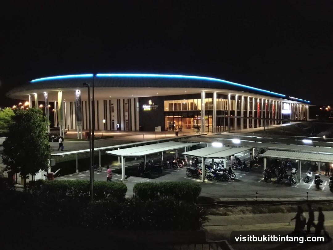 Modern Building at Night