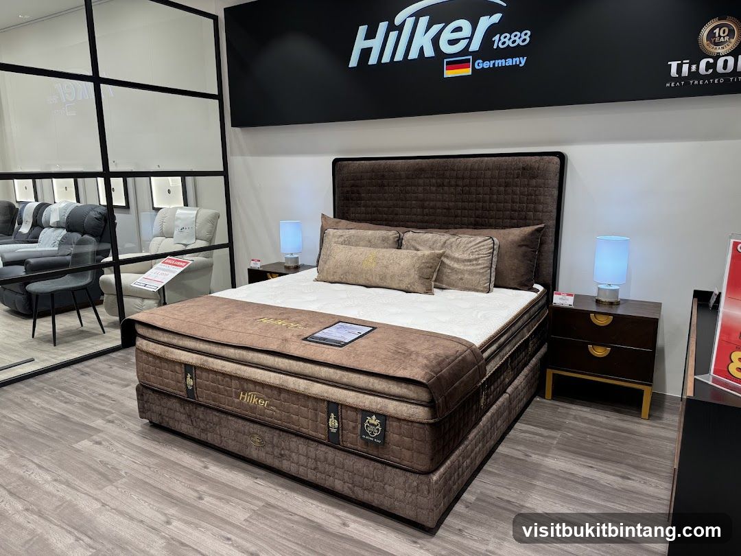 Hilker 1888 Mattress Display