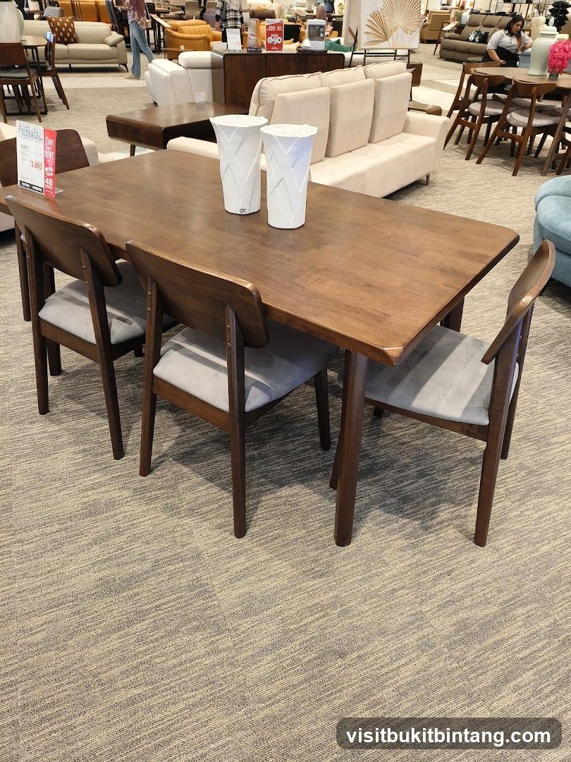 Dining Set Display