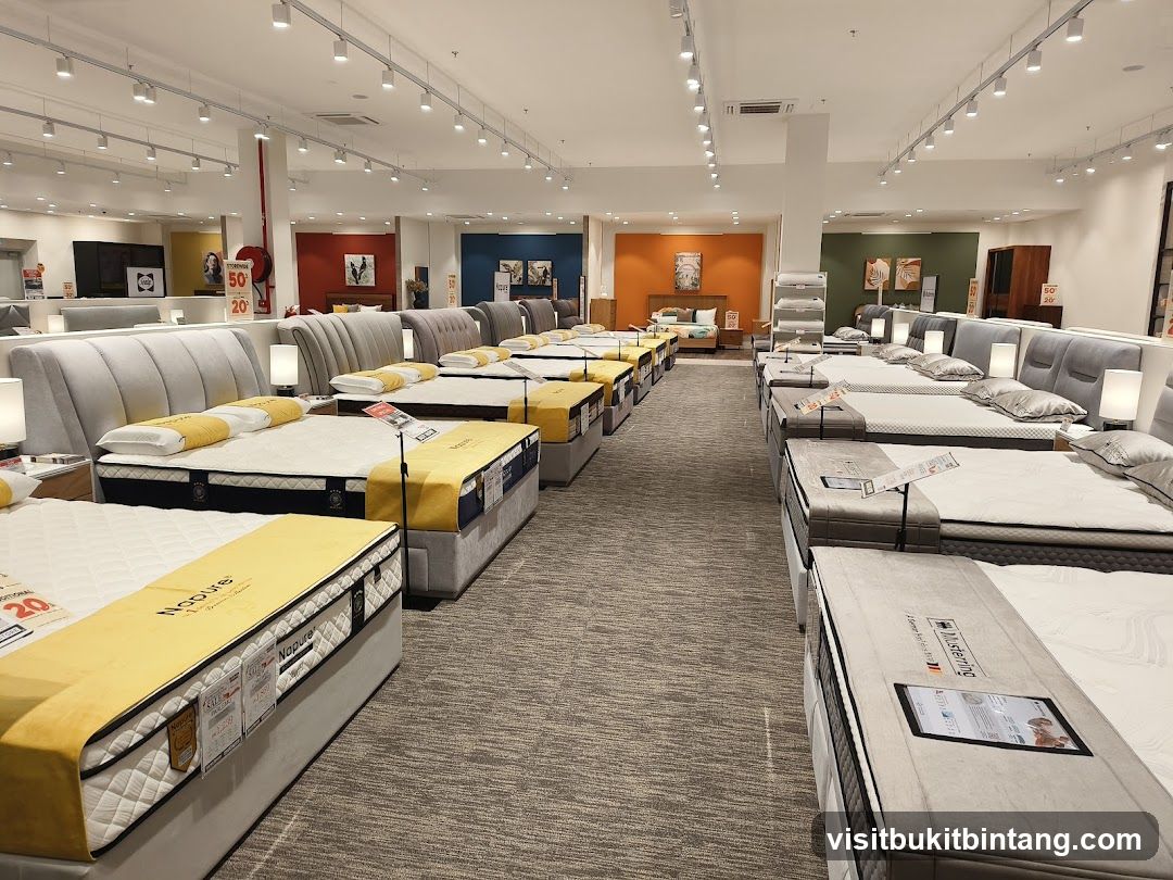 Mattress Store Interior