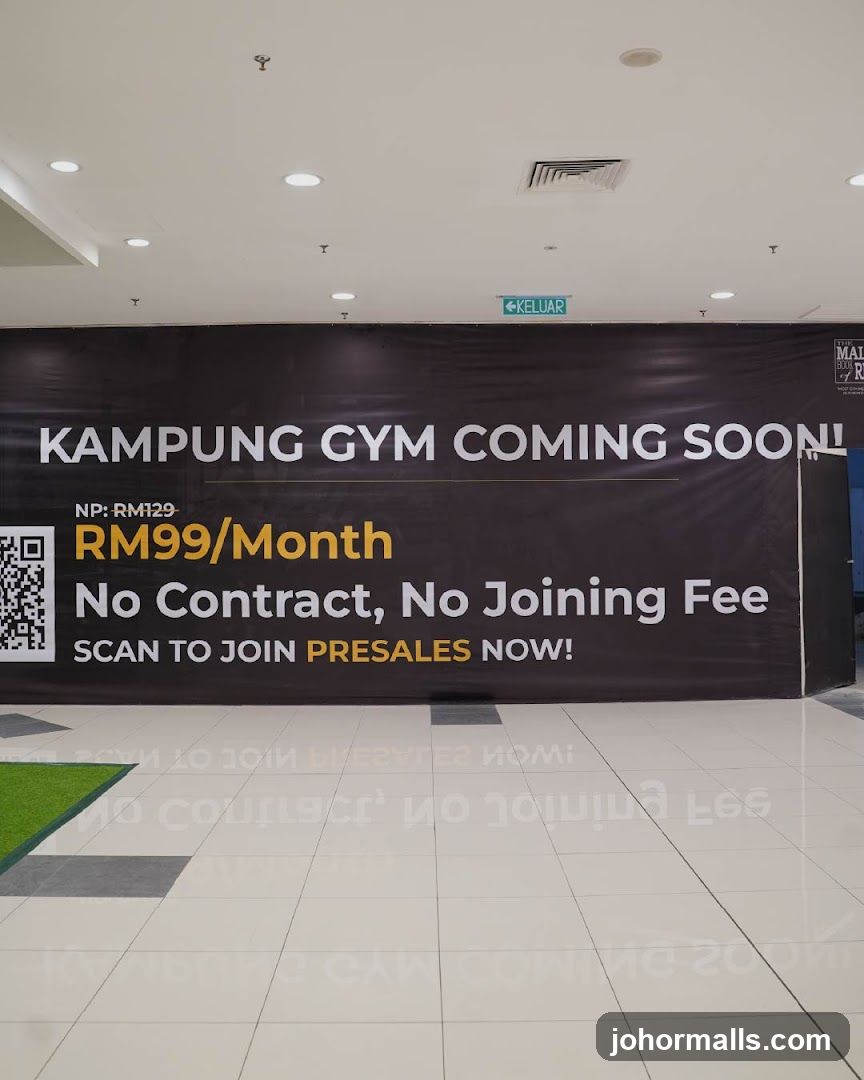 Kampung Gym Coming Soon Banner