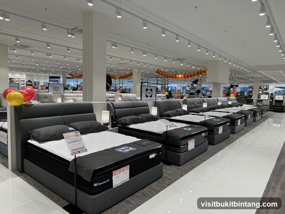 Mattress Store Interior