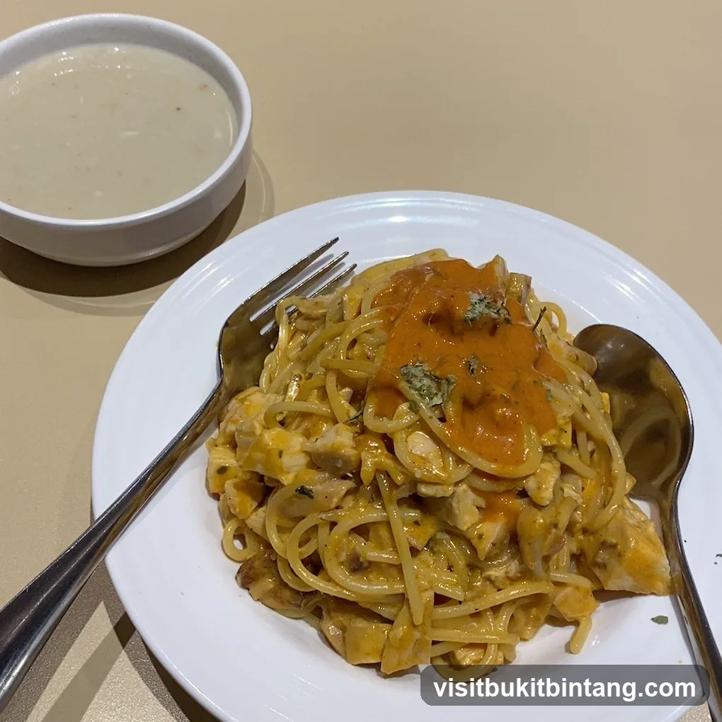 Chicken Pasta with Soup