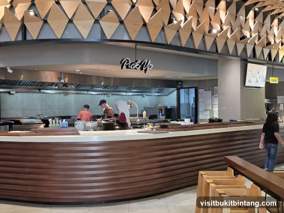 Restaurant Kitchen and Counter