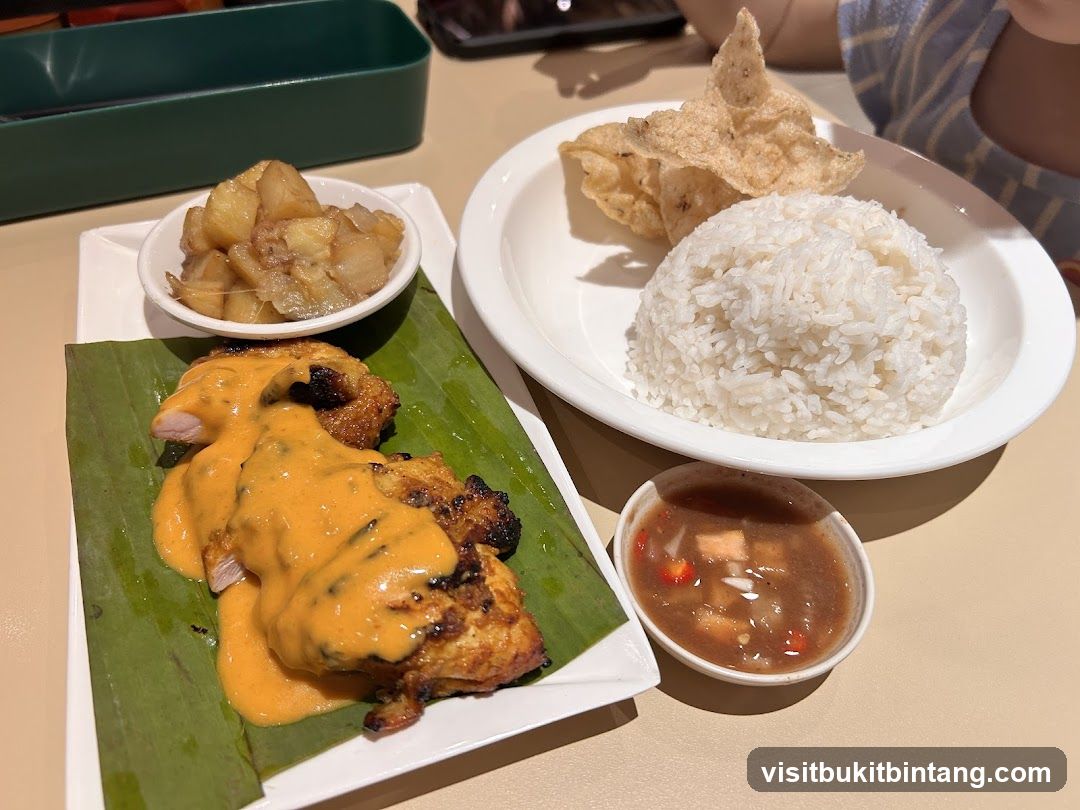 Chicken with Rice and Sides