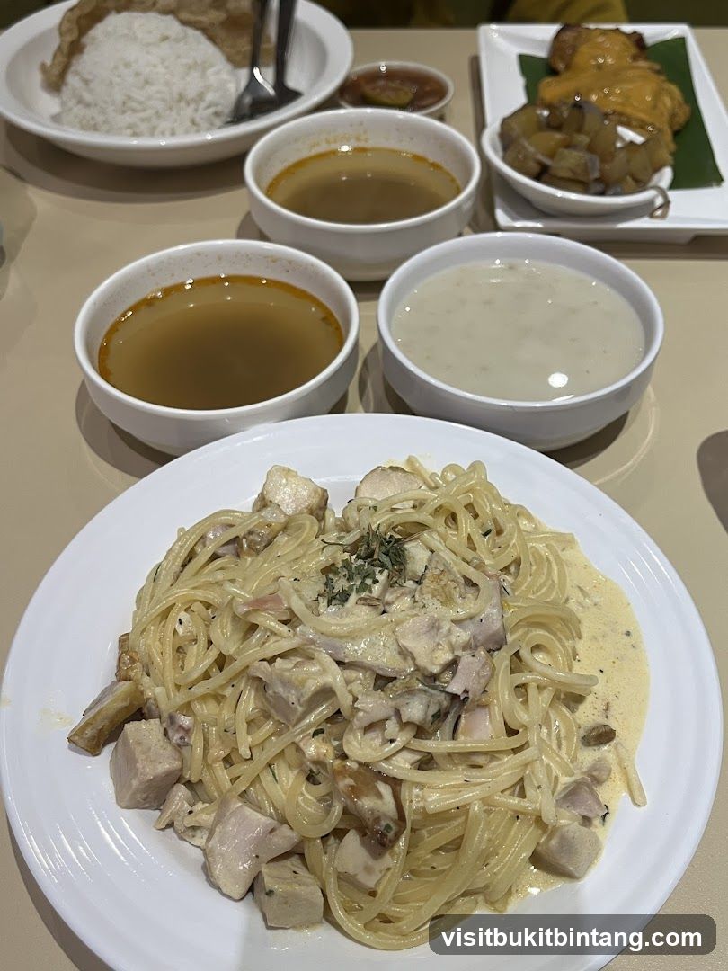 Creamy Chicken Pasta with Sides