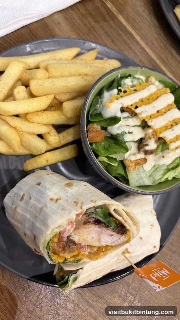 Chicken Wrap Meal