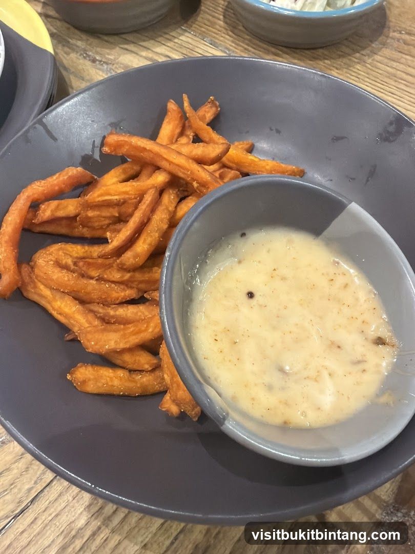 Sweet Potato Fries with Dip