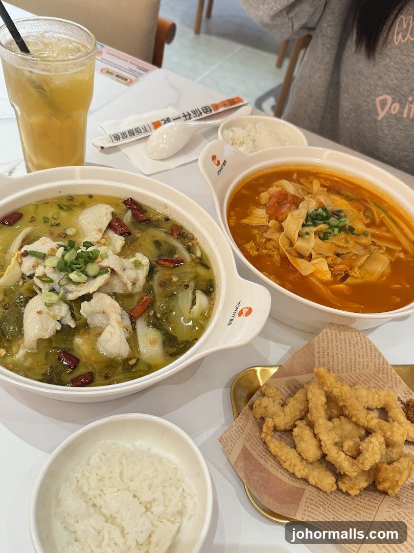 Chinese Food Spread