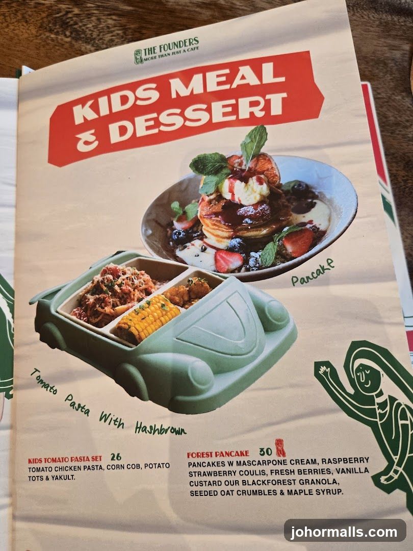 Kids Meal & Dessert