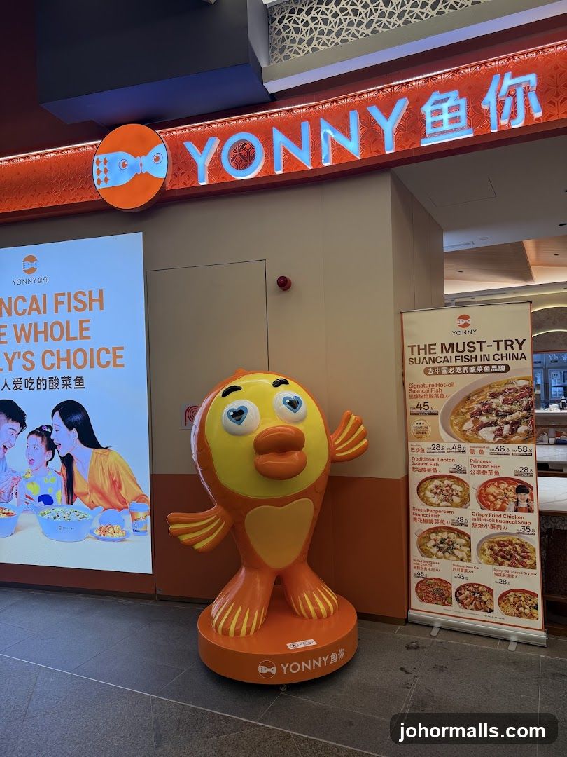 Yonny Fish Restaurant Entrance