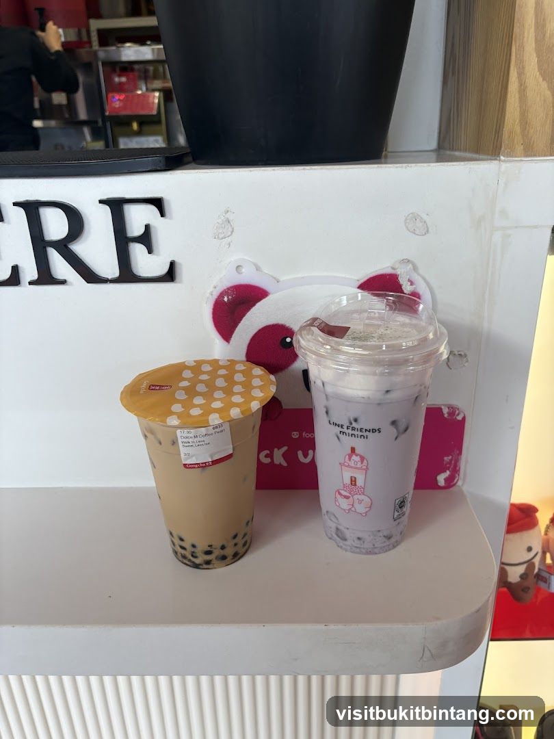 Two Bubble Teas