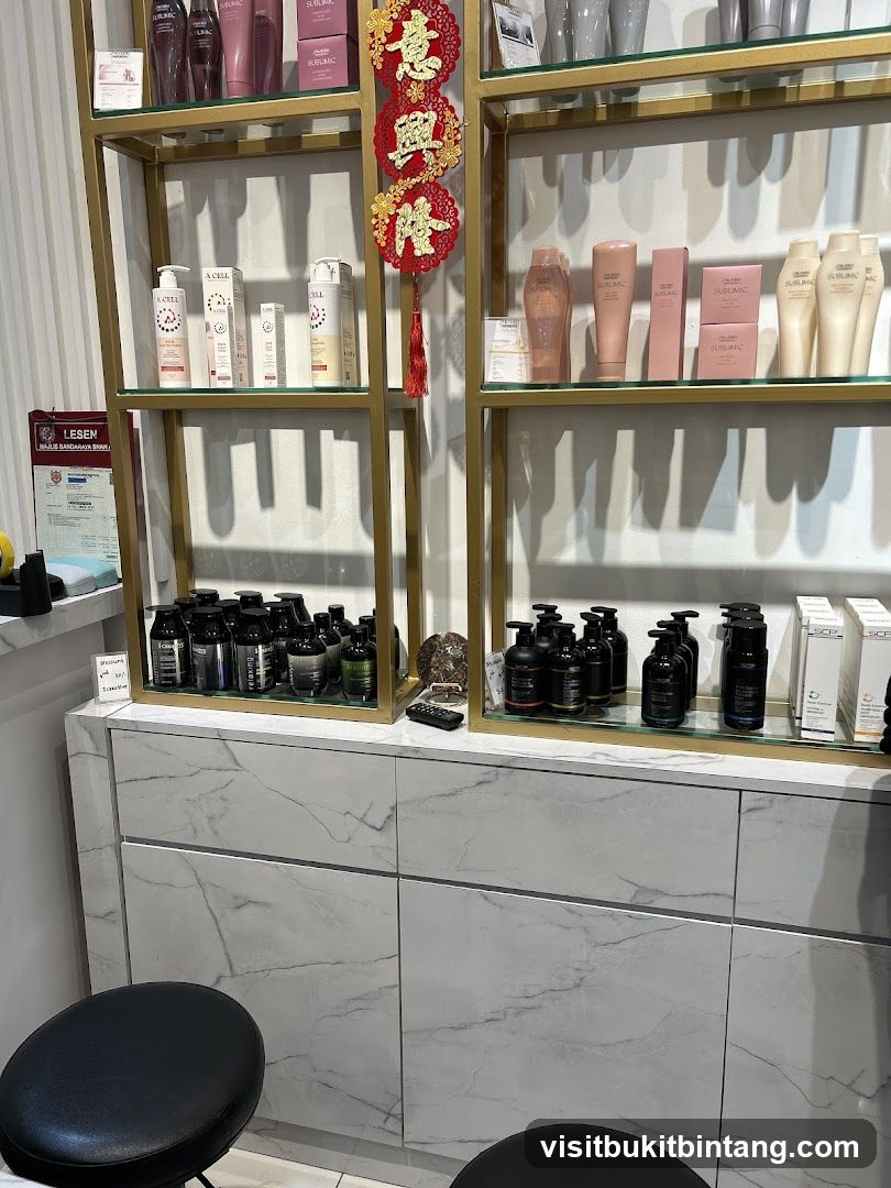 Cosmetic Products Display