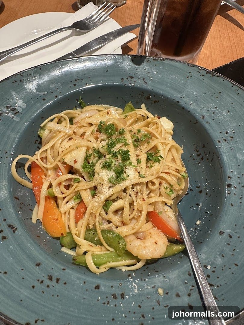 Shrimp and Vegetable Pasta