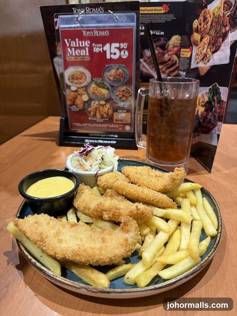 Tony Roma's Value Meal