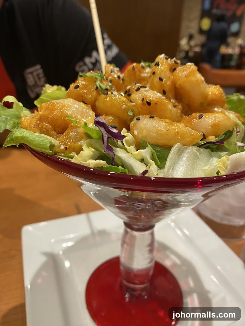 Shrimp appetizer