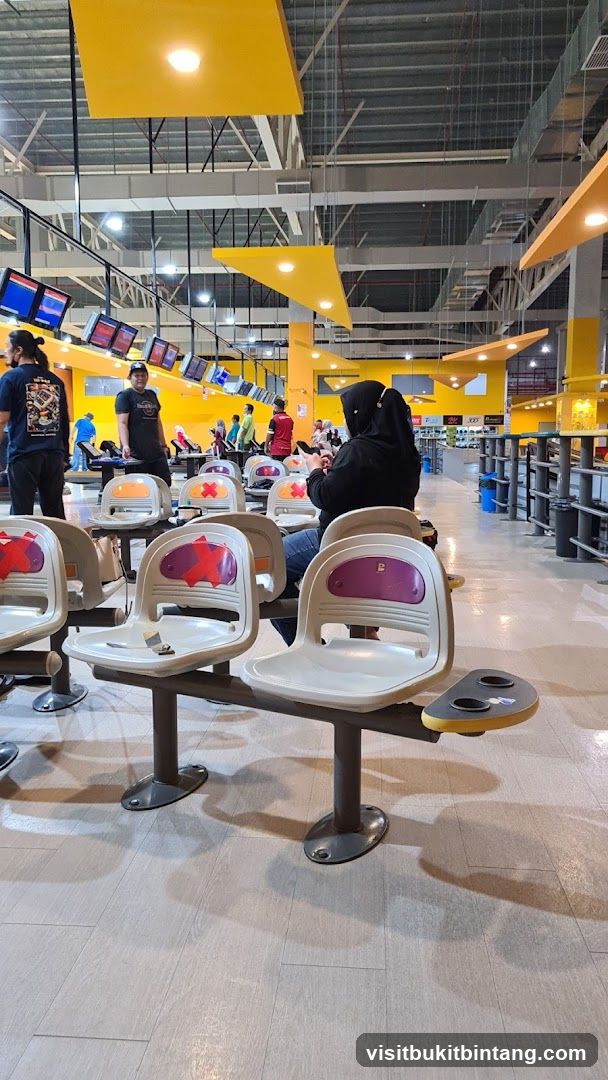 Bowling Alley Seating Area