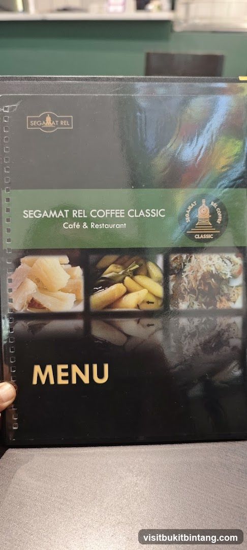 Segamat Rel Coffee Classic Menu