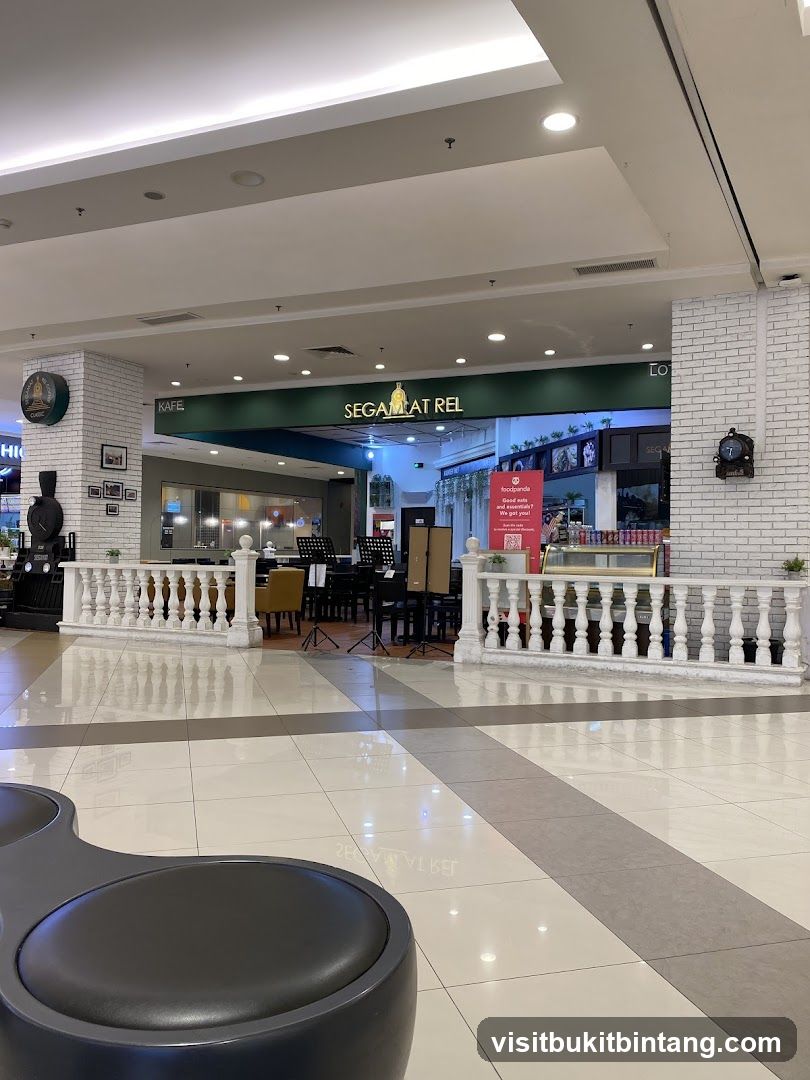 Cafe Interior with Seating