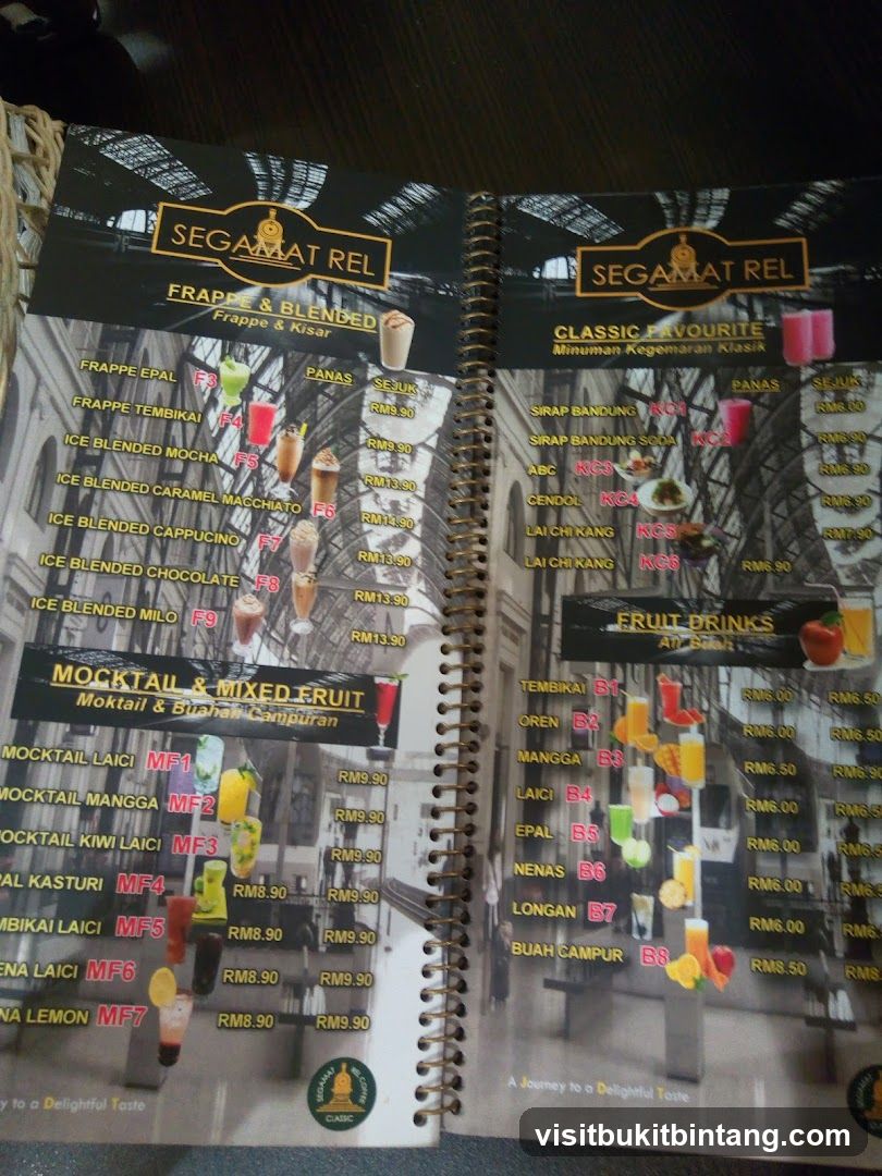 Segamat Rel Menu