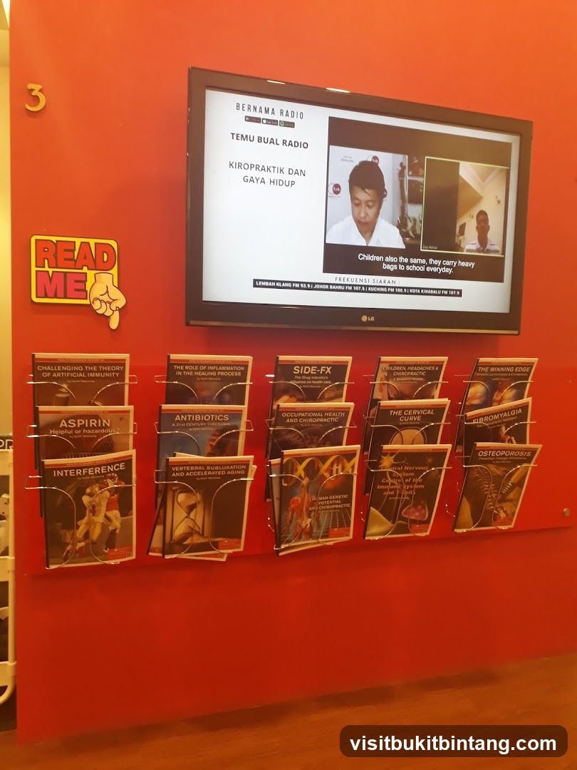 Reading Material Display