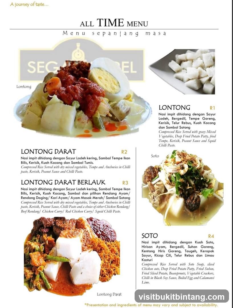 ALL TIME MENU