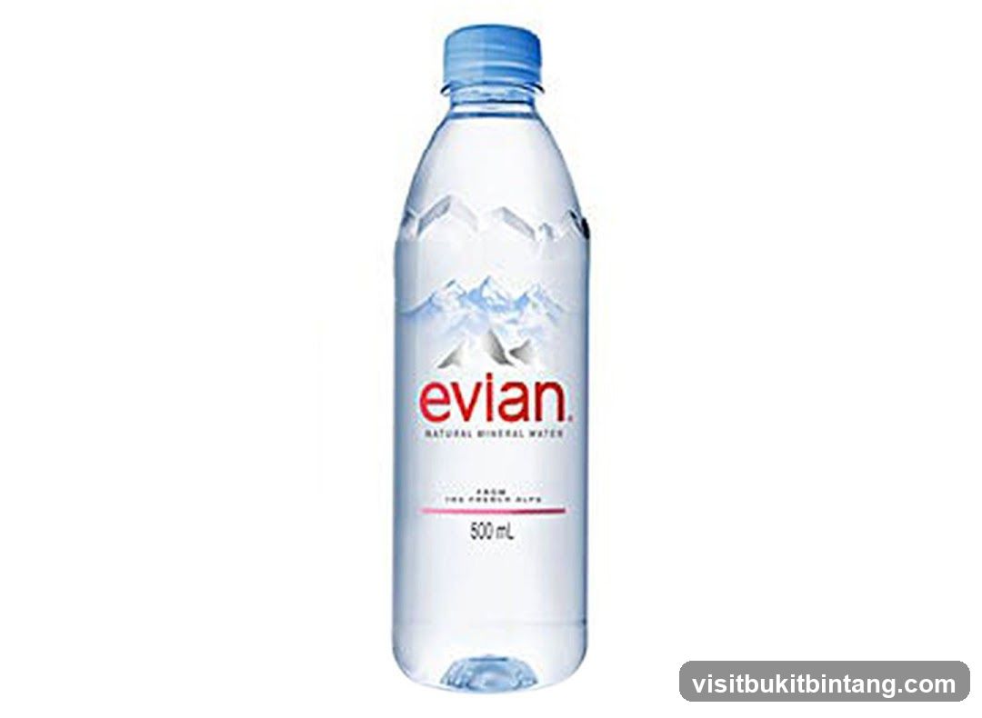 Evian Natural Mineral Water