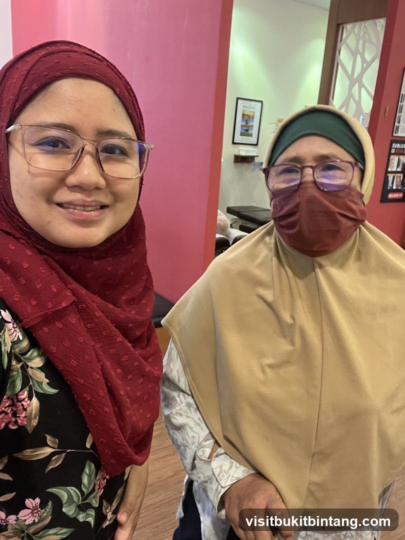 Two women posing for a photo
