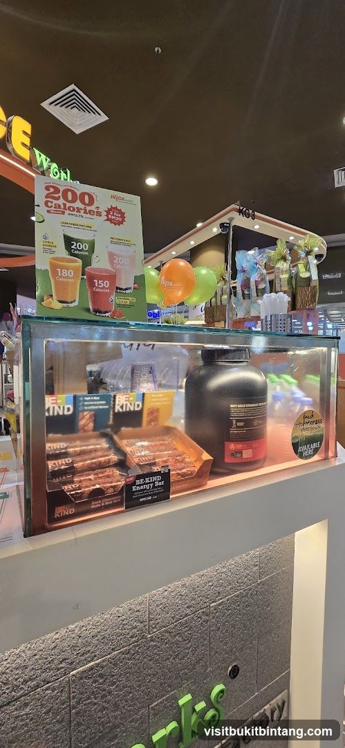 Juice Bar Display