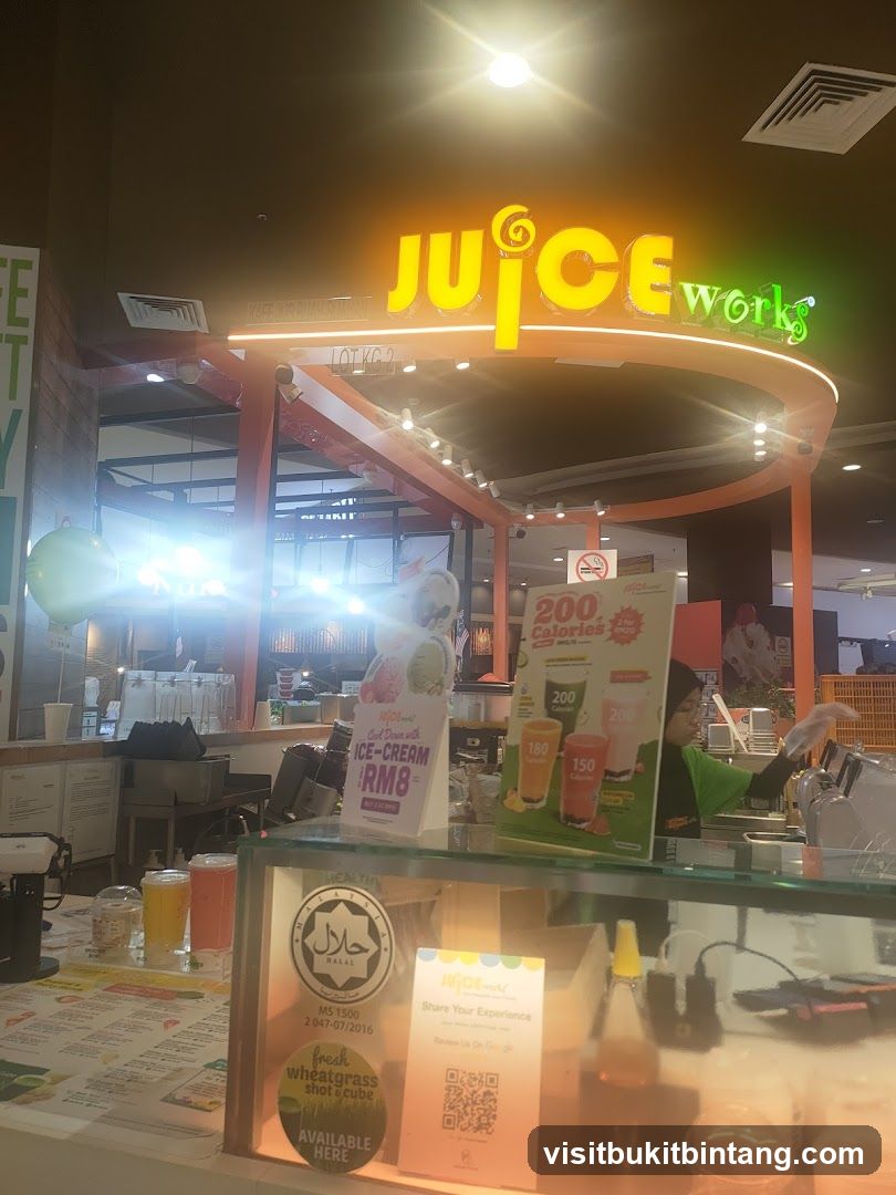 Juice Works Counter