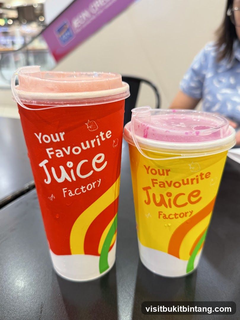 Two Juice Cups