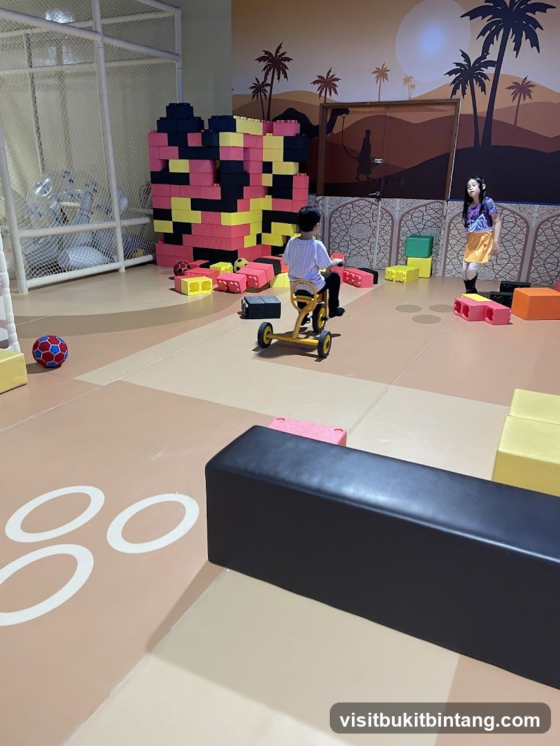 Indoor Playground with Children