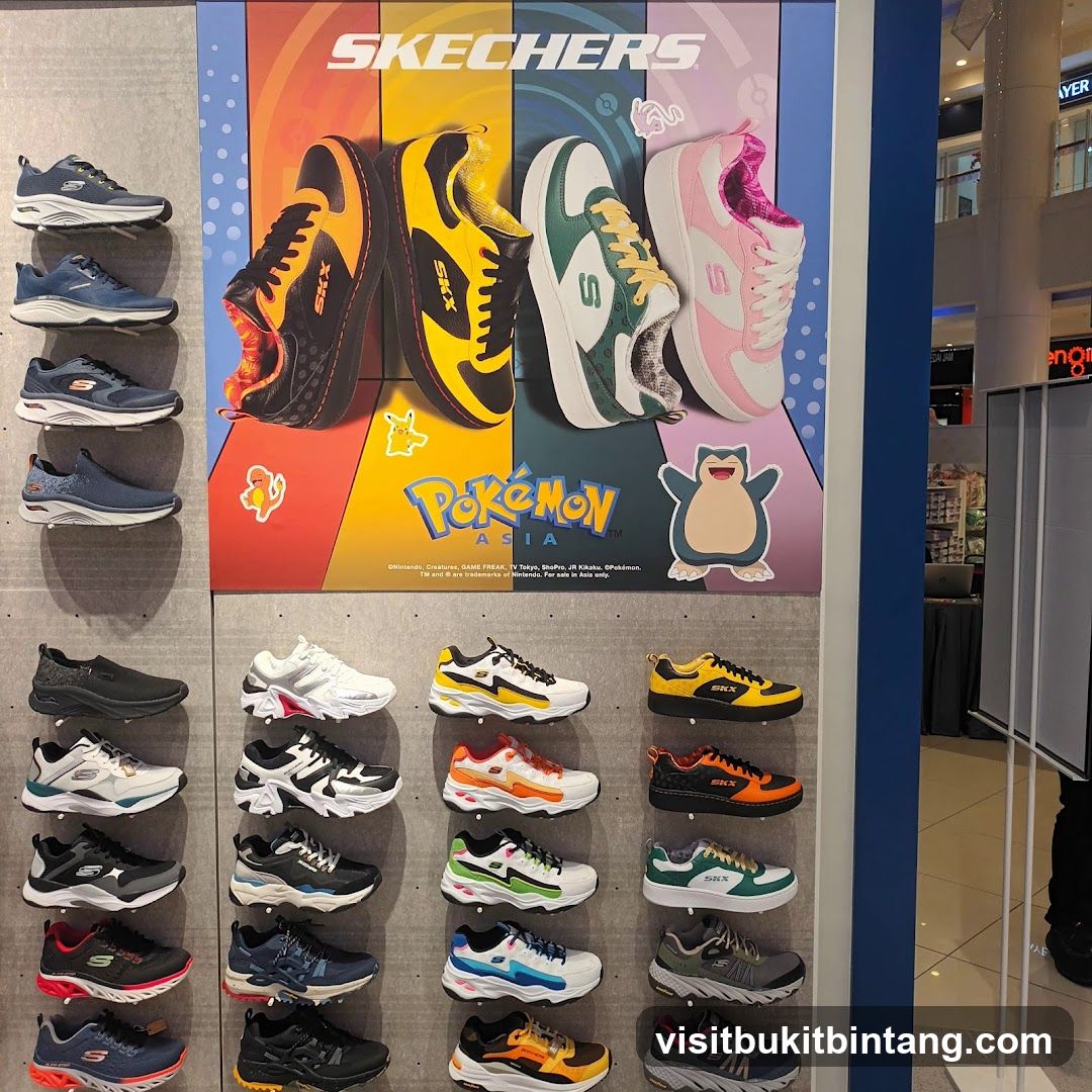 Skechers Pokemon Asia Display