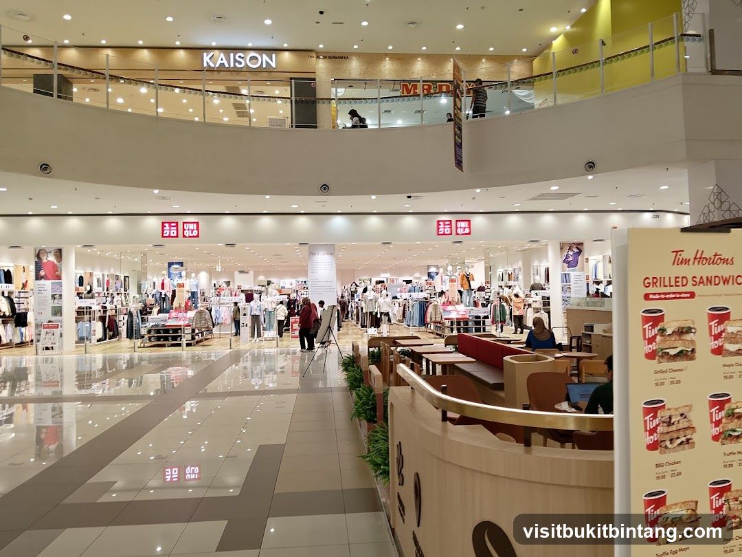 Uniqlo Storefront and Tim Hortons Menu
