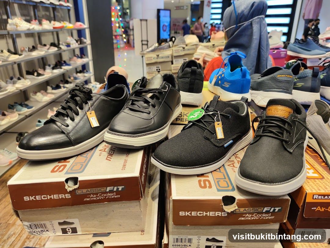 Skechers Shoes Display