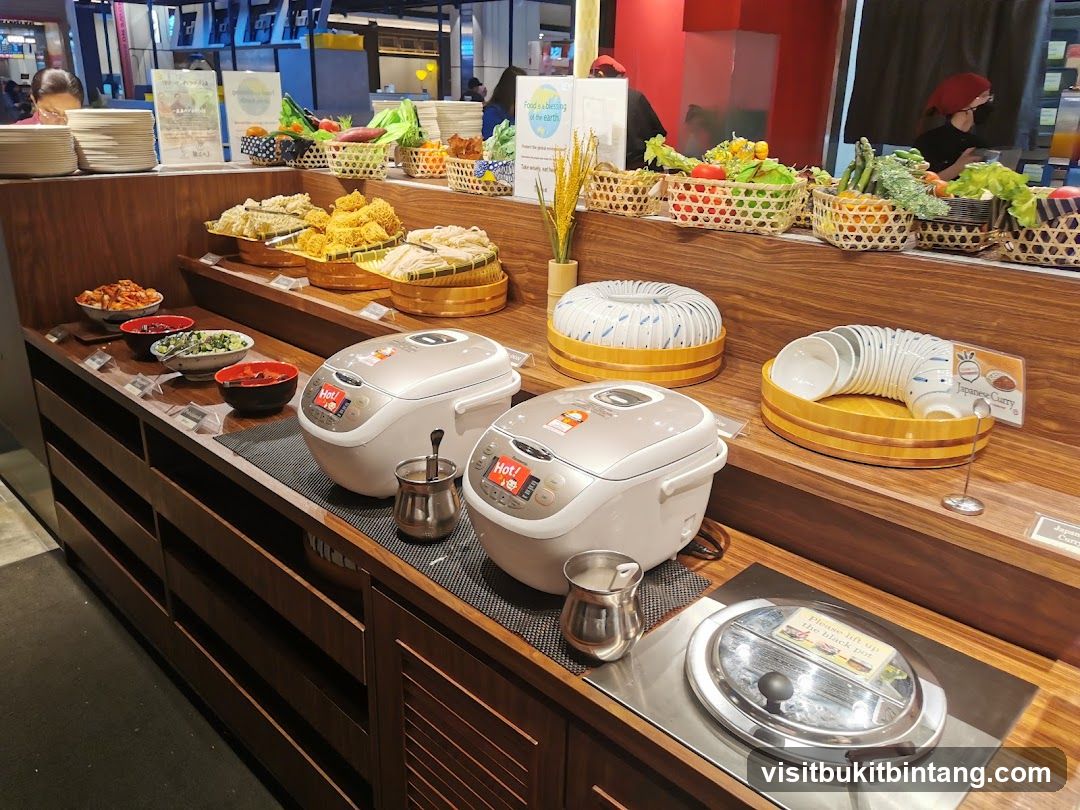 Buffet Food Display