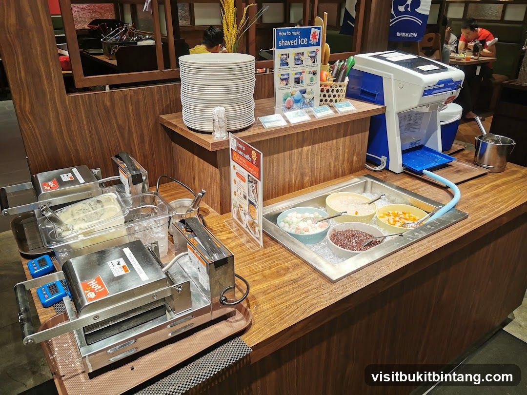 Dessert Topping Station